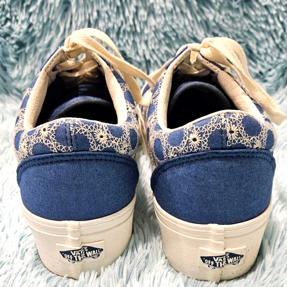 VANS Old Skool Stac Denim Mix Blue - Picture 3 of 6